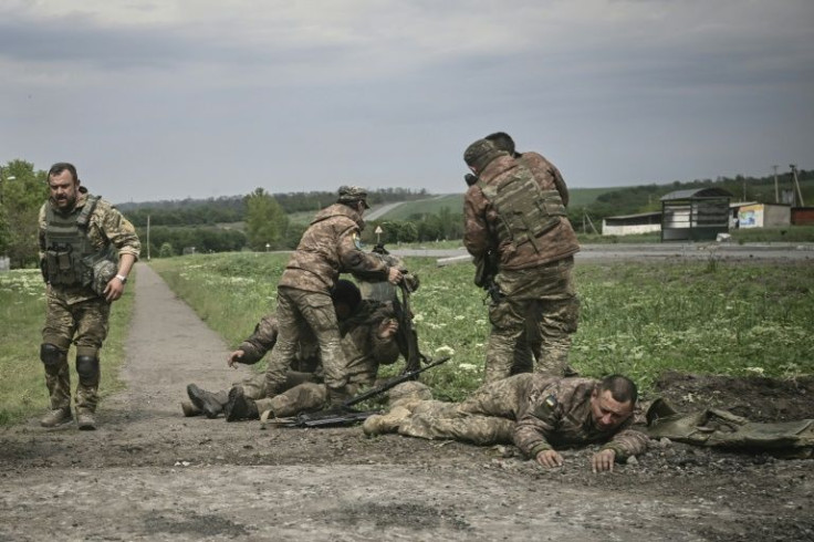 The fighting in the Donbas region, near the former frontline between Ukrainian forces and Russian-backed separatists, has been intense