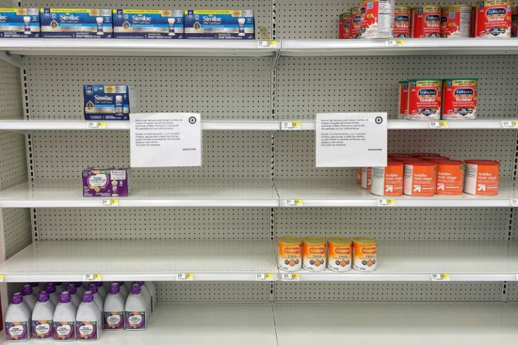 Baby formula has been hard to find on American store shelves amid a weeks-long shortage of the critical staple, but a US military plane bringing tons of much-needed formula has arrived in Indiana in a bit to ease the crisis