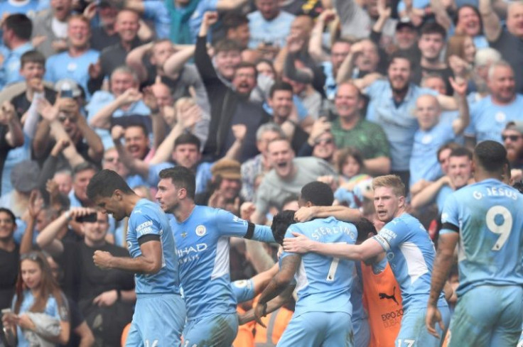 Manchester City's stunning late fightback secured a fourth Premier League title in five years