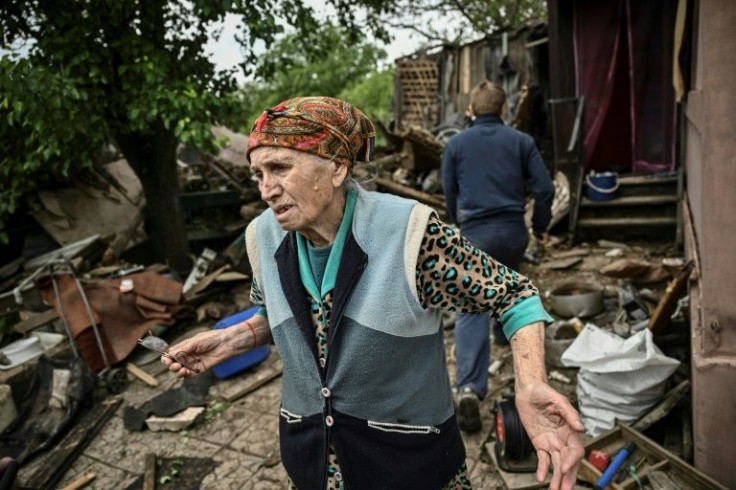 Maria Mayashlapak feels more relieved than upset after losing her home but escaping with her life three months into Russia's invasion