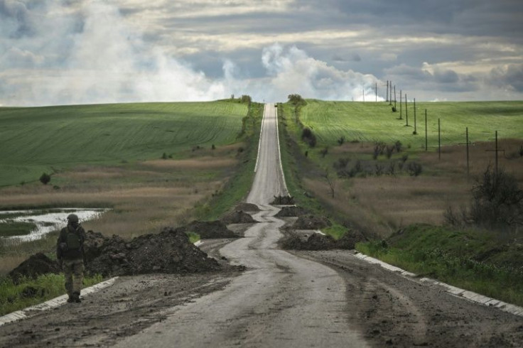 The roads around Bakhmut are being shelled from all sides, tightening the noose around the nerve centre of the Ukrainian resistance