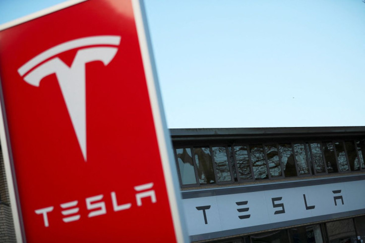 A Tesla dealership is seen in West Drayton, just outside London, Britain, February 7, 2018. 