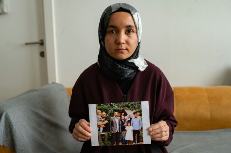 Uighur activist Nursimangul Abdureshid has not heard from her parents and brothers in years