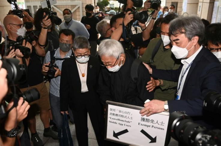 Zen was among five prominent democracy advocates -- including human rights barrister Margaret Ng -- detained earlier this month