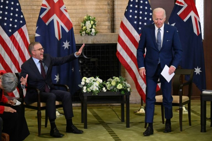 US President Joe Biden and Australian Prime Minister Anthony Albanese hit it off in their first meeting as leaders