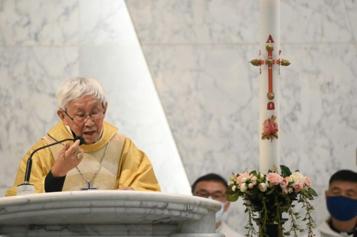 In his sermon, Zen again criticised a deal between China and the Vatican which allows Beijing to nominate bishops for the pope's approval