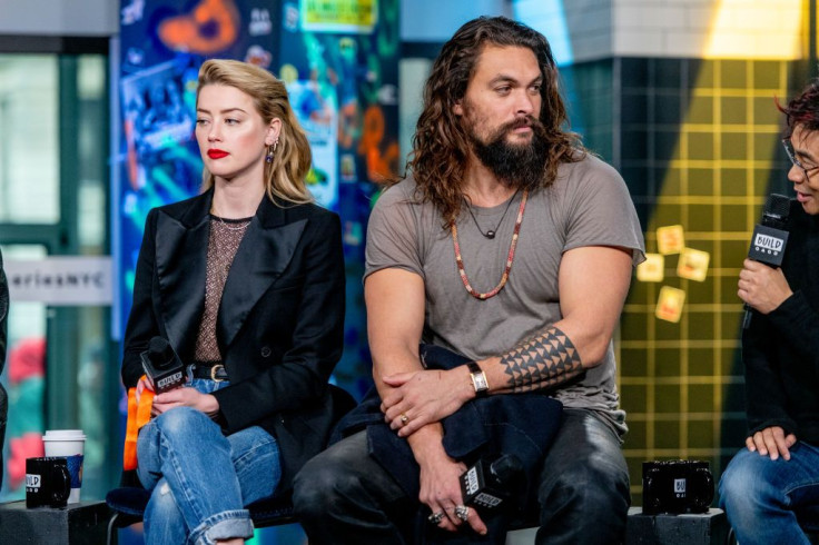 Jason Momoa and Amber Heard