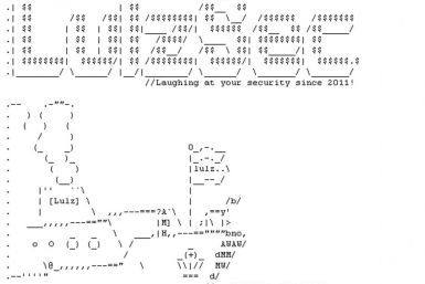 Screen grab shows Lulz Security hacking group message regarding the senate website hack