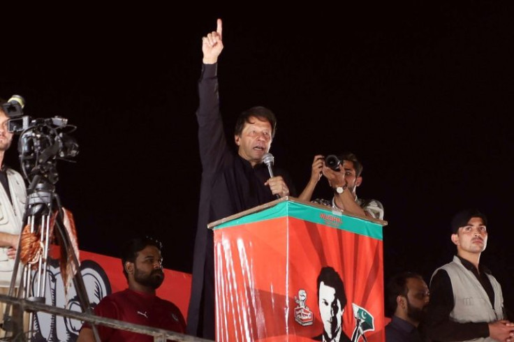 Ex-prime minister Imran Khan has been rallying his supporters to protest the new government since he was ousted from power last month
