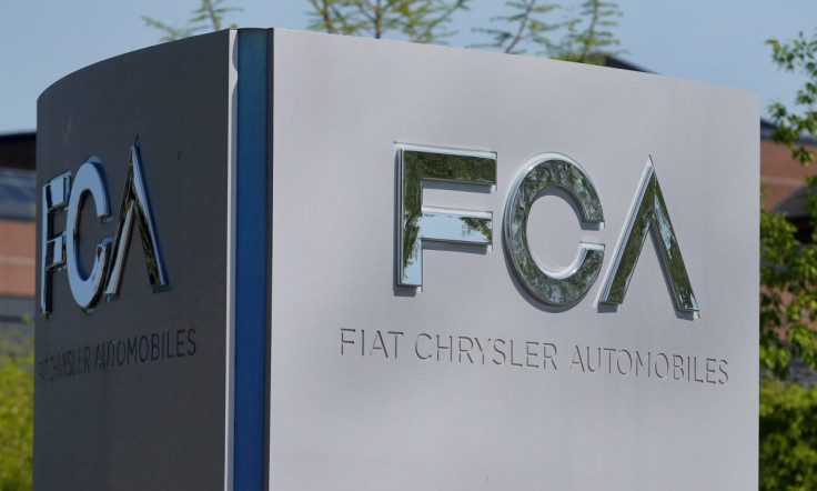 A Fiat Chrysler Automobiles (FCA) sign is at the U.S. headquarters in Auburn Hills, Michigan, U.S. May 25, 2018.  