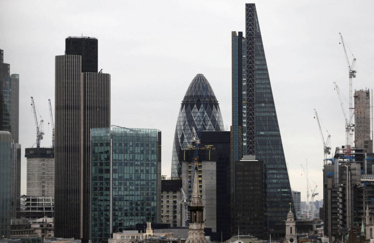 A view of the London skyline shows the City of London financial district, seen from St Paul's Cathedral in London, Britain February 25, 2017. 