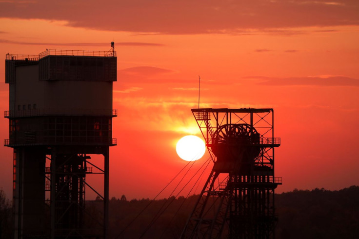 General view of Wujek Coal Mine is seen during sunset in Katowice, Poland October 16, 2018.   