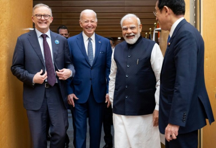 US President Joe Biden, who has sought to unite like-minded nations on China, meets in Tokyo with the "Quad" leaders of Japanese Prime Minister Fumio Kishida, Indian Prime Minister Narendra Modi and Australian Prime Minister Anthony Albanese