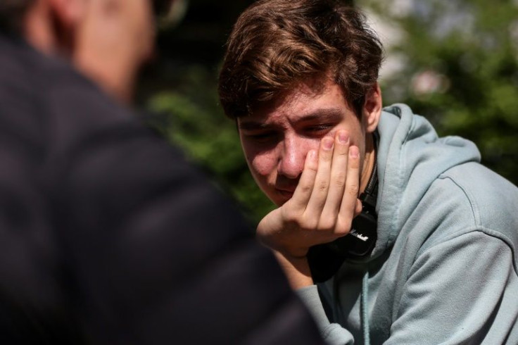 Mykyta, a 17-year-old displaced Ukrainian, hopes to go to university in Belgium