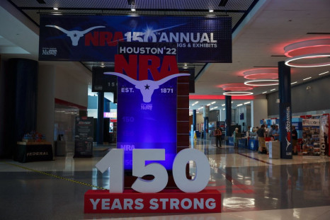 National Rifle Association (NRA)annual convention in Houston, Texas