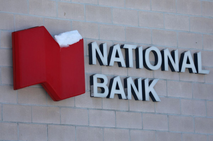 The National Bank of Canada logo is seen outside of a branch in Ottawa, Ontario, Canada, February 14, 2019. 