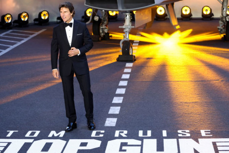 U.S. actor Tom Cruise arrives at the premiere of 'Top Gun: Maverick' in London, Britain May 19, 2022. 