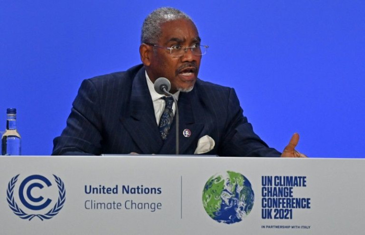 The House Foreign Affairs Committee chairman, Representative Gregory Meeks, seen at the COP26 climate conference in Glasgow in November 2021, has called for wide inclusion at the Summit of the Americas