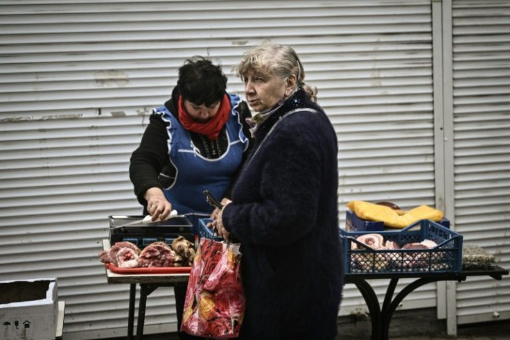 The vendors of Soledar say they have developed a comradery that helps them better handle the ceaseless threat of Russian shells