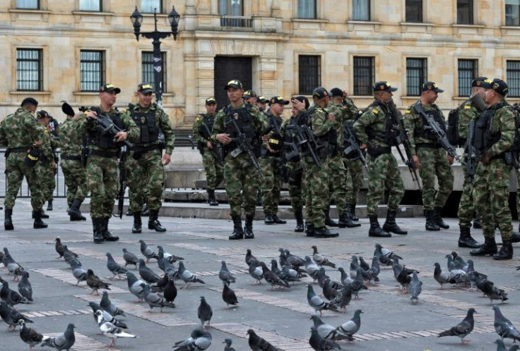 About 300,000 armed police and soldiers will keep the peace at 12,000 polling stations