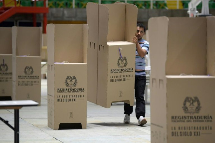 About 39 million of Colombia's 50 million people are eligible to cast a vote on Sunday