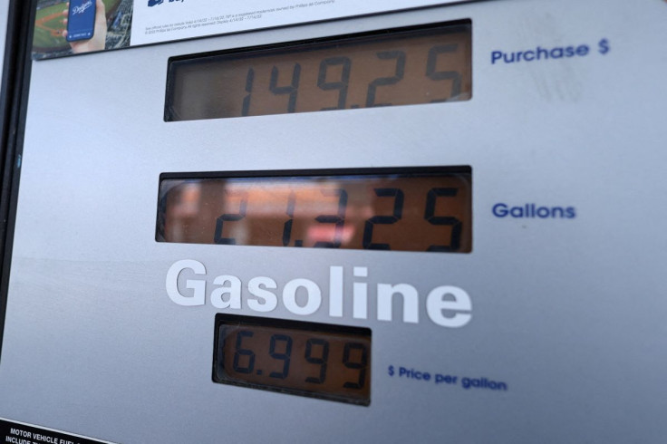 Gas prices over the $6.00 mark are advertised at a 76 Station in Santa Monica, California, U.S., May 26, 2022. 