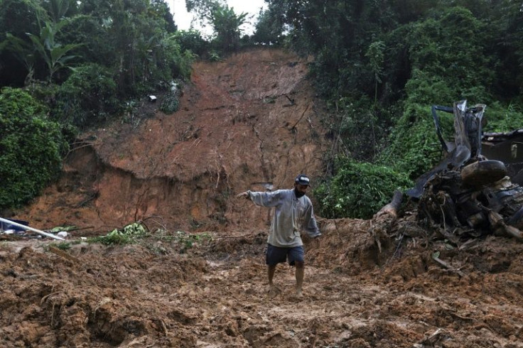The force of landslides caused by downpours in northeastern Brazil ripped apart houses in neighborhoods such as Jardim Monteverde, on the far outskirts of Pernambuco state capital Recife