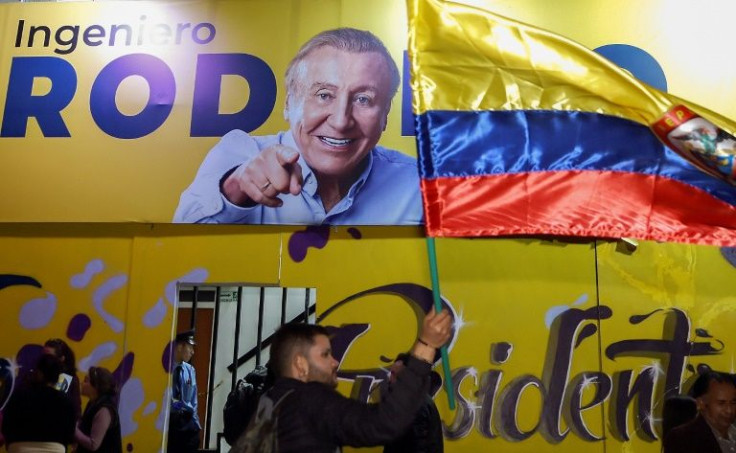 In a surprise rsult, Rodolfo Hernandez, 77, edged out establishment candidate Federico Gutierrez in a first election round