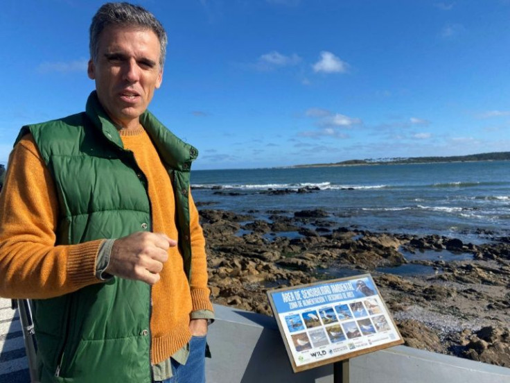 Biologist and bird expert Adrian Azpiroz says Uruguay's coastal lagunas attract migratory birds