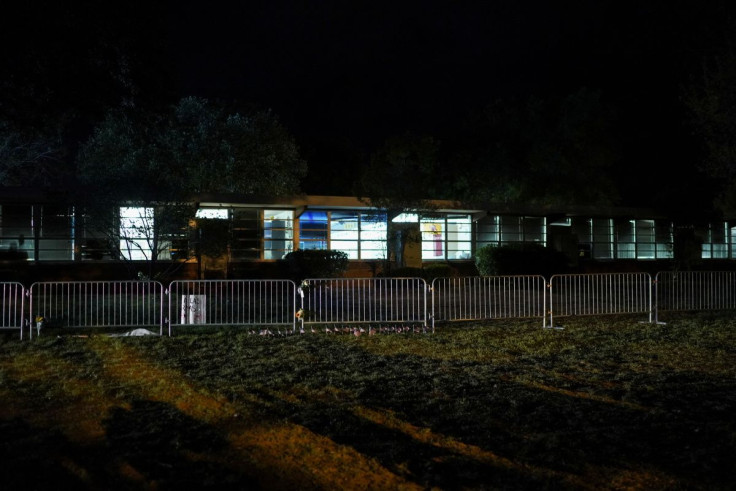 A general view of Robb Elementary School days after the deadliest U.S. school mass shooting in nearly a decade resulting in the death of 19 children and two teachers, in Uvalde, Texas, U.S. May 30, 2022. 