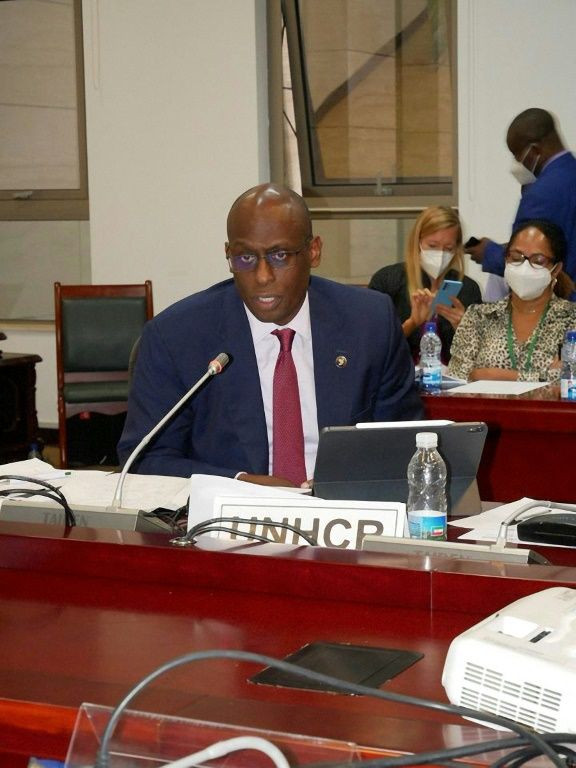 Millions of Africans have been displaced by conflict and climate-related disasters, says Mazou