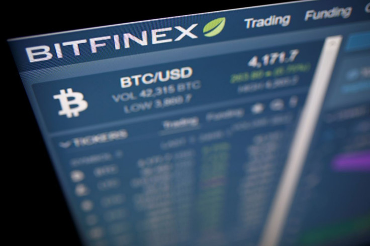 Photo illustration of Bitfinex cryptocurrency exchange website taken September 27, 2017. 