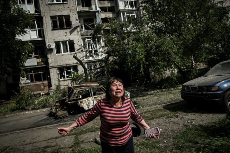 A rocket attack killed at least three people in Slovyansk, regional governor Pavlo Kirilenko said