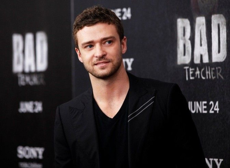 Actor Justin Timberlake walks the red carpet as he arrives for the premiere of &quot;Bad Teacher&quot; in New York 