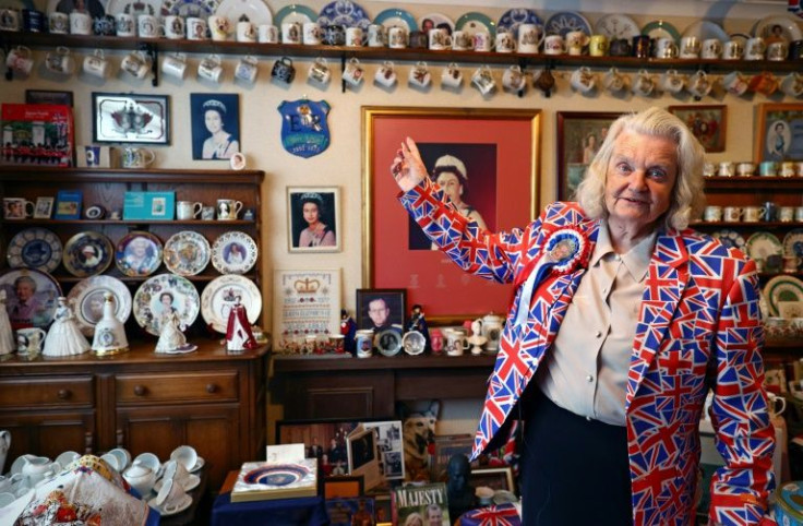 Margaret Tyler's house in northwest London is filled with royal memorabilia