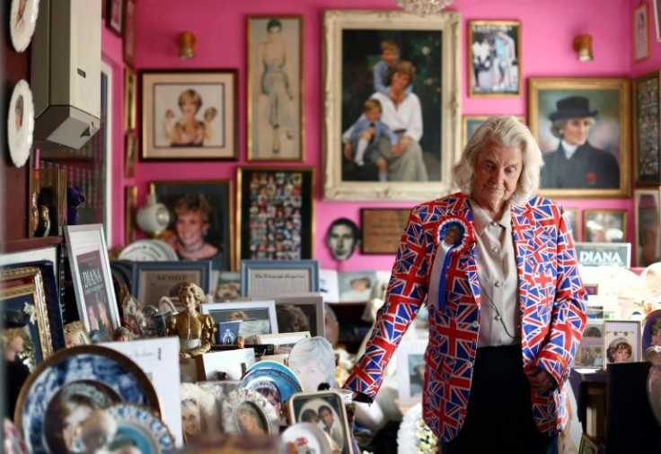 An extension was built to house her collection dedicated to Princess Diana