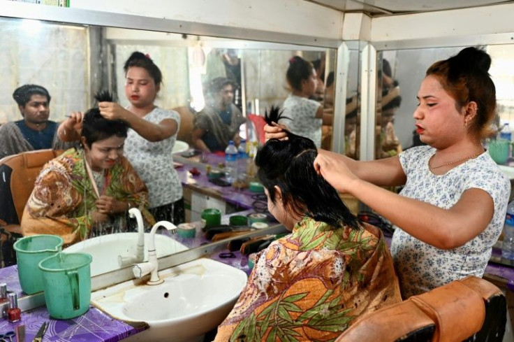Tanya plans to eventually set up her own salon and hire other transgender women to work alongside her