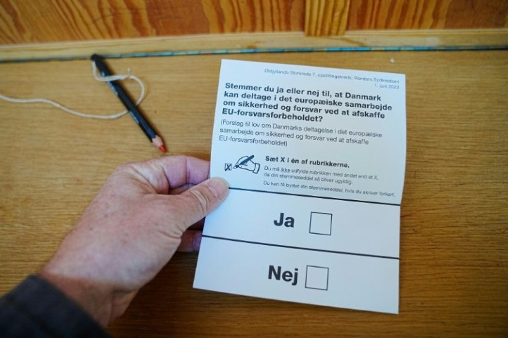 More than 65 percent of Denmark's 4.3 million eligible voters are expected to vote in favour of dropping the exemption, opinion polls suggest