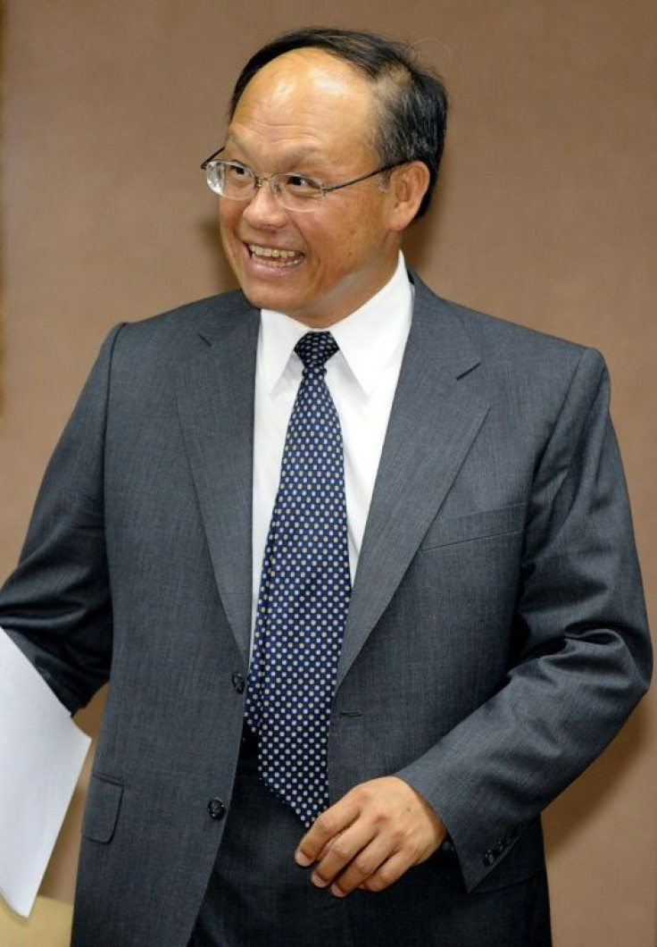 Taiwan's lead trade negotiator John Deng, pictured in June 2009, will meet with the deputy US trade representative in hopes of developing 'concrete ways to deepen the economic and trade relationship' between Washington and Taipei
