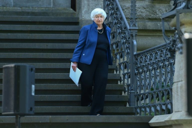 US Treasury Secretary Janet Yellen (pictured May 2022) said she was 'wrong' in her prediction about inflation