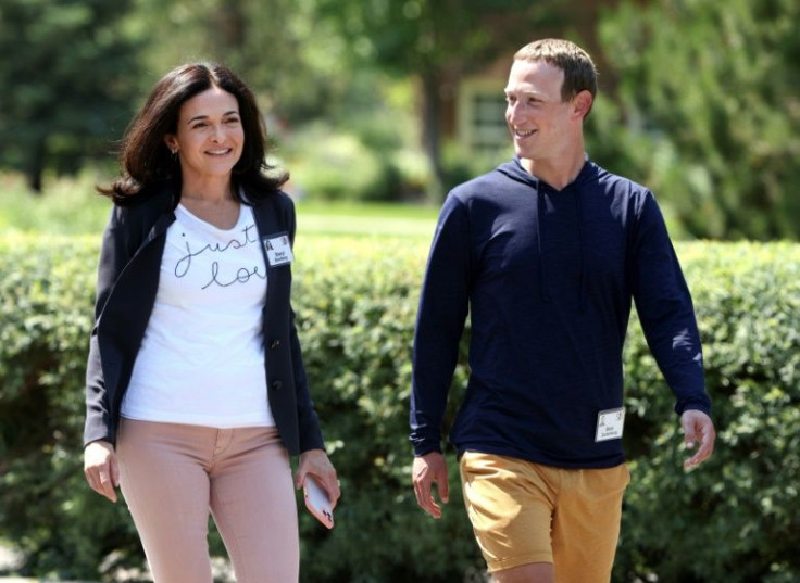 Facebook co-founder Mark Zuckerberg (R) was 23 years old when he brought Sheryl Sandberg (L) in to help him run fledgling Facebook