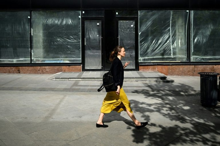 Evidence of the economic damage is evident on the streets of Moscow, now lined with shuttered shops