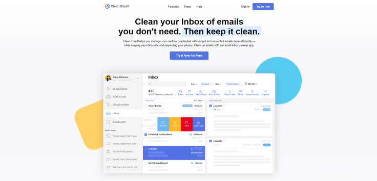 Keep your inbox sparkling clean with Clean Email