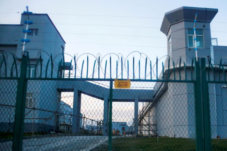 A perimeter fence is constructed around what is officially known as a vocational skills education centre in Dabancheng in Xinjiang Uighur Autonomous Region, China September 4, 2018.