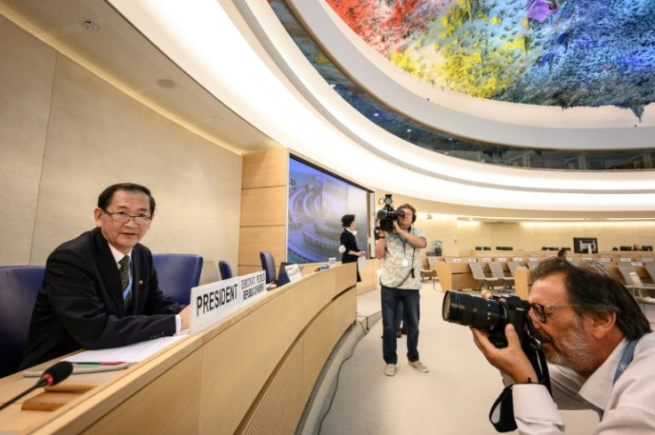 Fifty countries voiced outrage that unpredictable nuclear-armed North Korea is being tasked with chairing the world's most foremost disarmament forum for the next three weeks