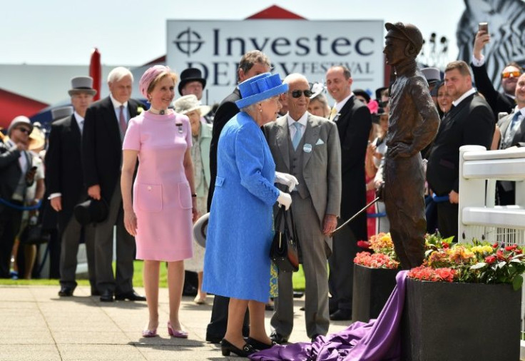 Queen Elizabeth II and the late nine-time Epsom Derby winning jockey Lester Piggott will play central roles in Saturday's 'blue riband' which is part of the Platinum Jubilee celebrations