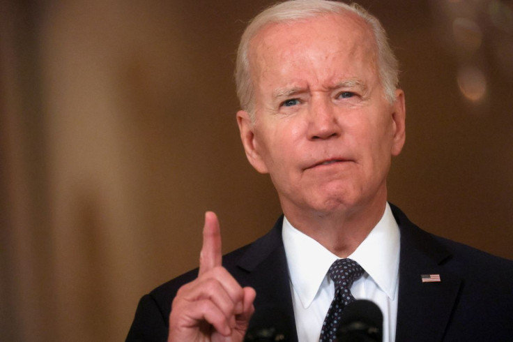 U.S. President Joe Biden speaks about gun violence during a primetime address from the White House in Washington, U.S., June 2, 2022. 