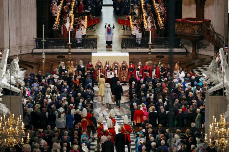 Some 2,000 people attended the thanksgiving service at St Paul's Cathedral