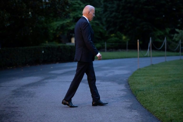 US President Joe Biden is taking blame from the public in a White House facing multiple challenges