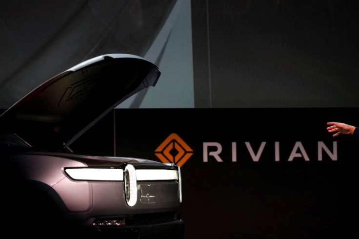 Rivian introduces R1T all-electric pickup truck at LA Auto Show in Los Angeles